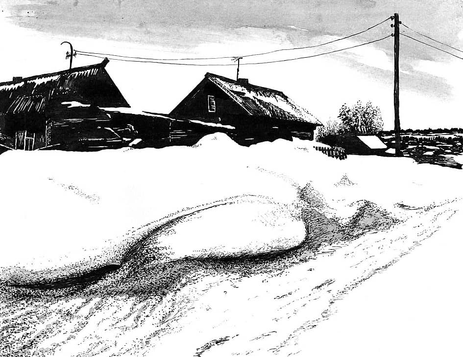 Среди зимы 13  Among the Winter 13