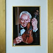 Исаак Стерн (1), художник Шатёрных Геннадий