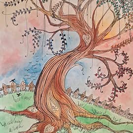 Сказочное дерево.