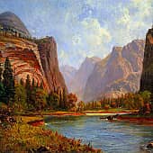 Речная долина.