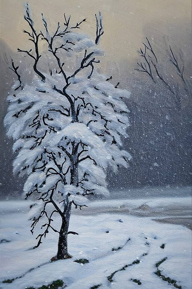 Картины "Зима".