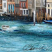 Венеция. Гранд-канал. (3), художник Чернова Ольга