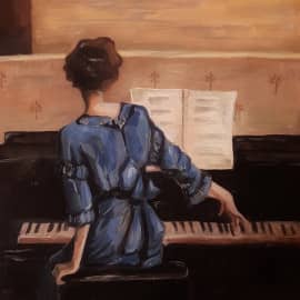 "Пианистка"