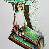 Рука с кольцами