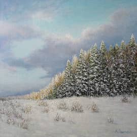 Зимние облака