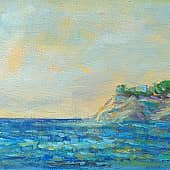 Мыс на Черном море. Пленэр ZhNataly