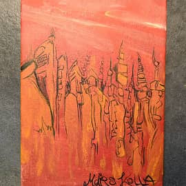 Красный город. #Marskolla