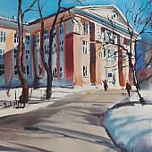 Поликлиника. Район Филевский парк.