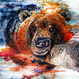 -СЕЛФИ-bear selfie-