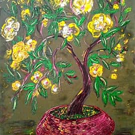 Бонсай" Чайная роза"