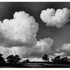 Гравюра "Небесное сердце"