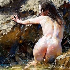 Искрящееся солнце