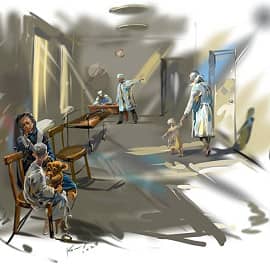 Ко мне бабушка приходила