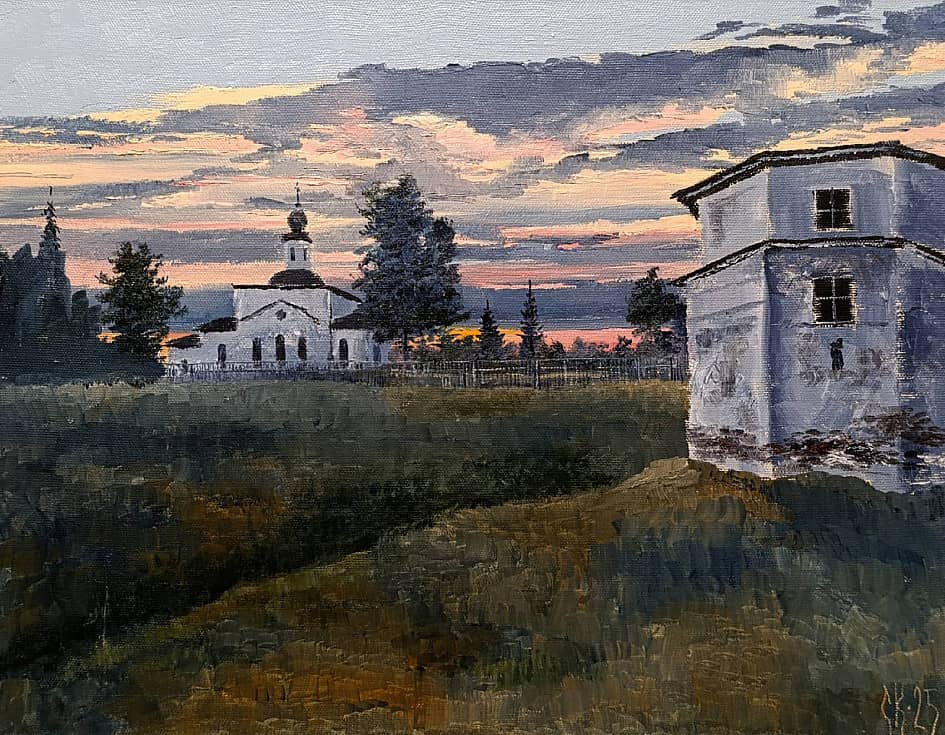 Белые ночи. Церковь Успения.