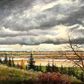 Осень на Вычегде