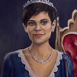 Девушка в царском образе