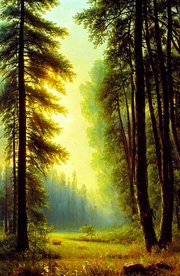 Картина "Звуки леса"