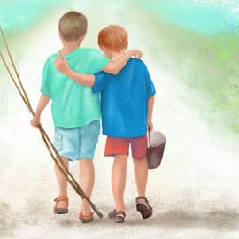 Рыбаки (иллюстрация)