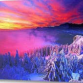 Зимний рассвет., художник Alex-08