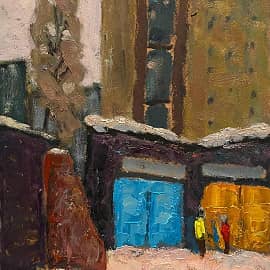 После снега