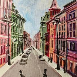 Улица Декабристов в СПБ