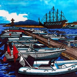 Сиде. Пристань.