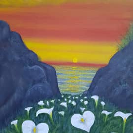 Долина калл в Калифорнии