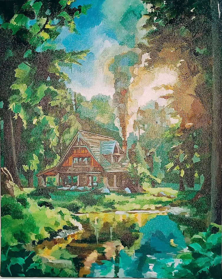 Уединение у озера