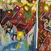 Зимой в кафе