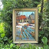 Распутица (1), художник Юлия Киселева
