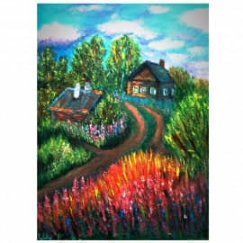 Деревенский пейзаж