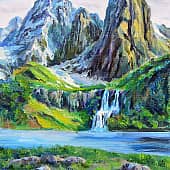 Горные водопады