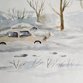 а из нашего окошка...