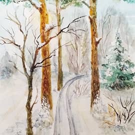 Солнечный день в лесу