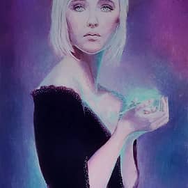 Девушка и мертвая птичка