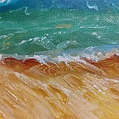 Ласковое морюшко (3), художник Виктория Мисюряева