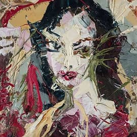 Картина Настасья Филиповна Главная героиня Екатерина Лебедева художник