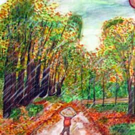 "Осенний дождь"