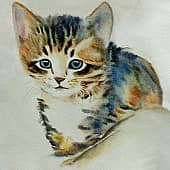 Картина "Котёнок"