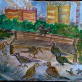 Голуби и трубы