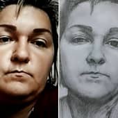 женский портрет (1), художник Лариса Барышева