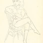 В ожидании выхода. Набросок