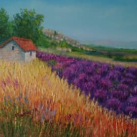 Лавандовое поле