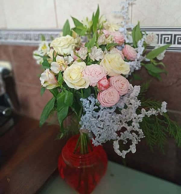 Фото из 3х букетов