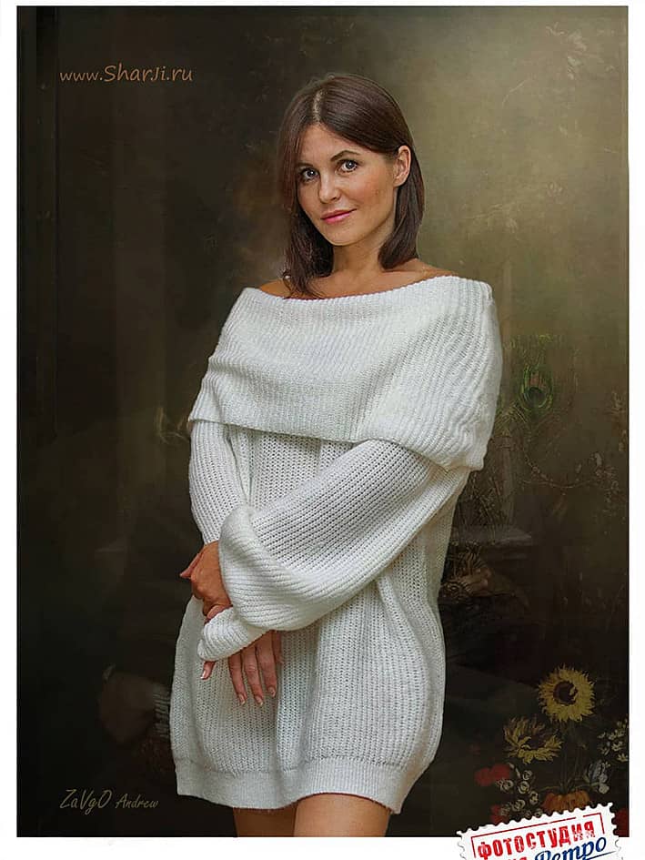 Арт-портрет в стиле ретро