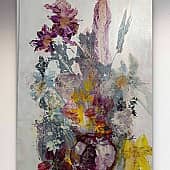 Цветы августа (4), художник Елена Наумова