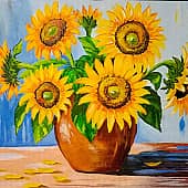 Подсолнухи