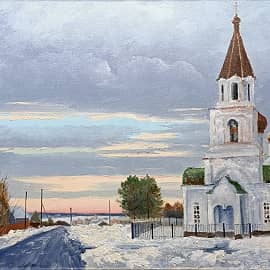 Апрельское утро. Воскресенье.