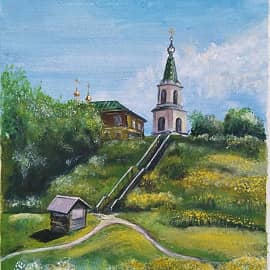 Церковь Святого Духа (Рязань, на пленэре)