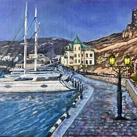 Набережная в Балаклаве